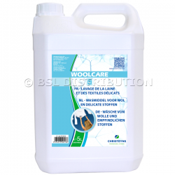 Lessive liquide WOOLCARE 5L, spéciale laine et linge délicat  