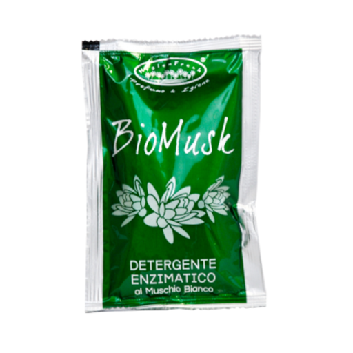 BIOMUSK : Dosette de lessive Liquide Concentré 100 ml. 